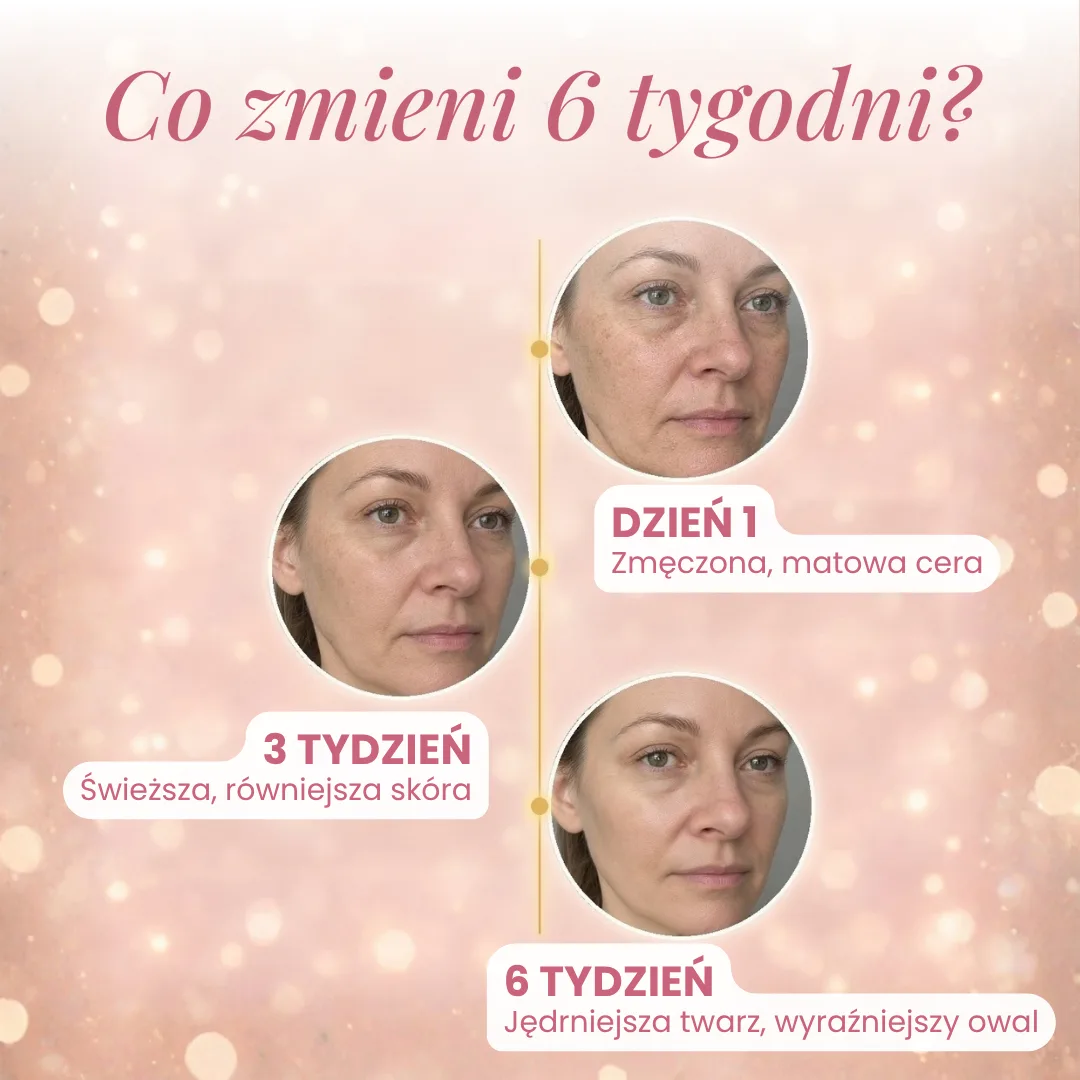 Co zmieni 6 tygodni: dzień 1, 3. tydzień, 6. tydzień
