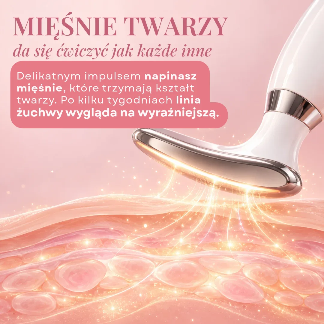 Mięśnie twarzy da się ćwiczyć jak każde inne: impulsem napinasz mięśnie, które trzymają kształt twarzy